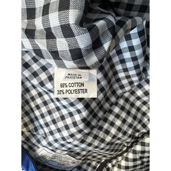 Edelweiss Barvarian Dirndl Dress Blue & Black -Dress Only Sz S Cottagecore Dress - Picture 7 of 11